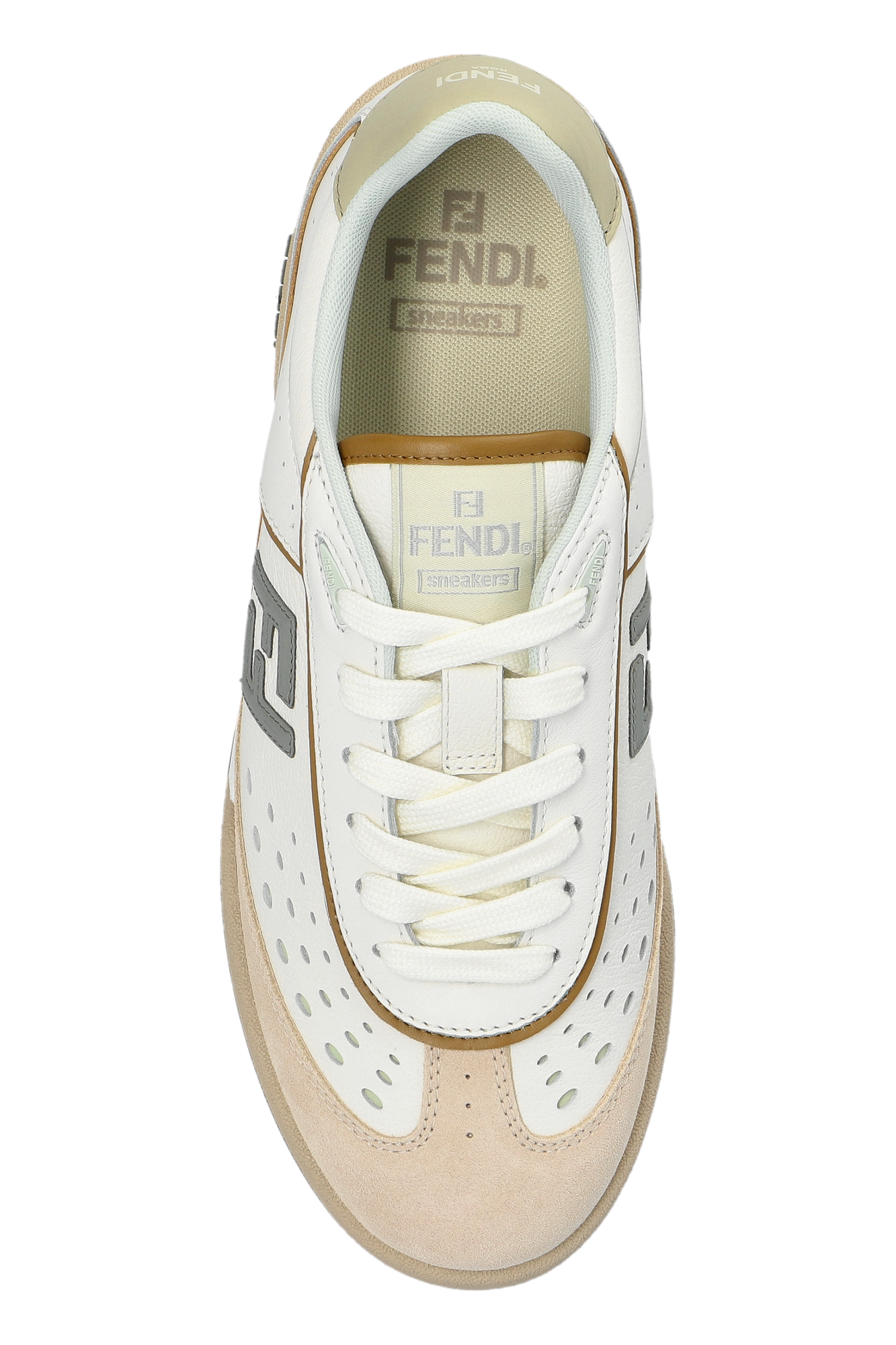 Cream Sneakers Fendi - Vitkac France